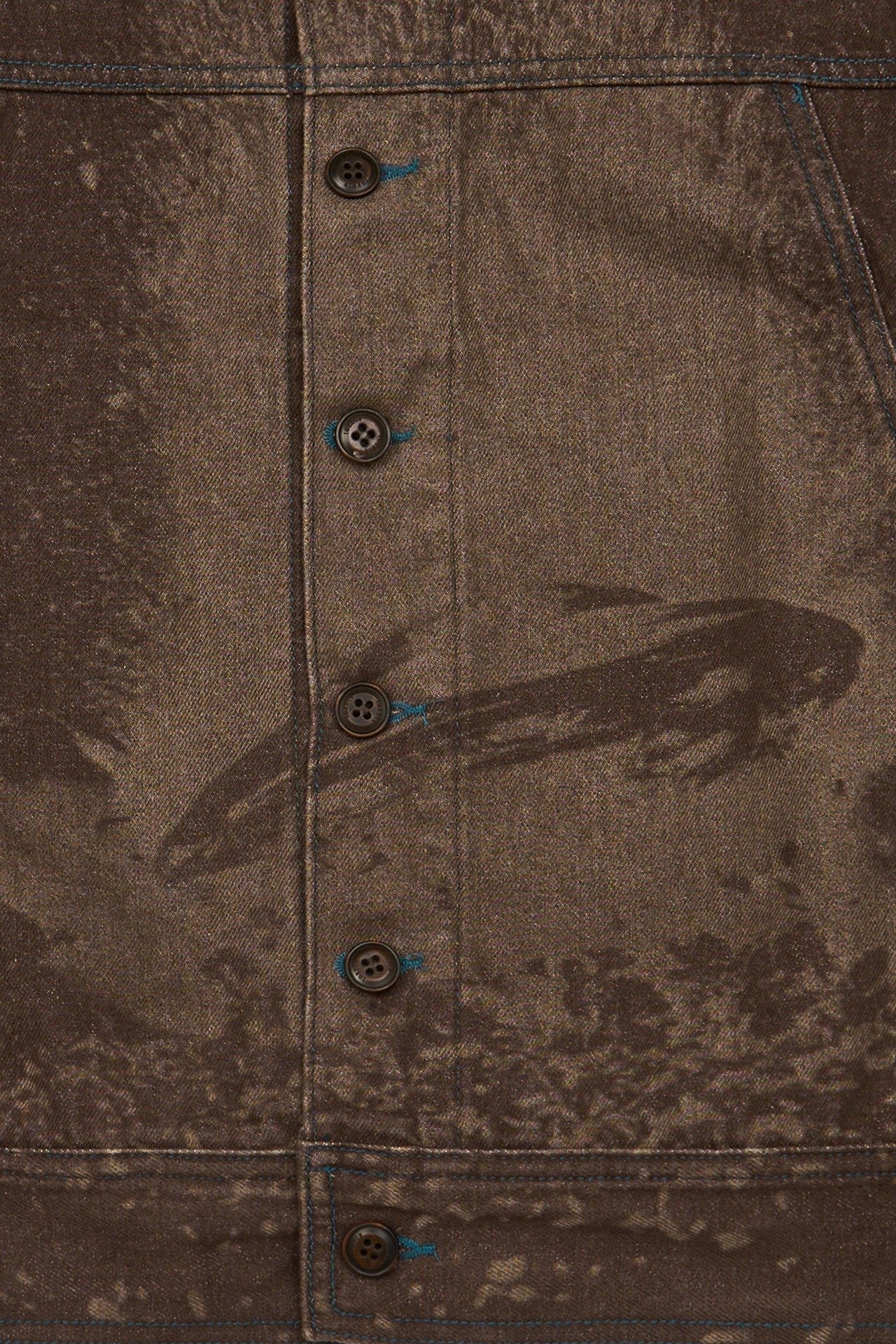 Ioedle - Flower Of Crash Landing Laser Jacket (Brown) product image 5 | TRAB K-Fashion Australia