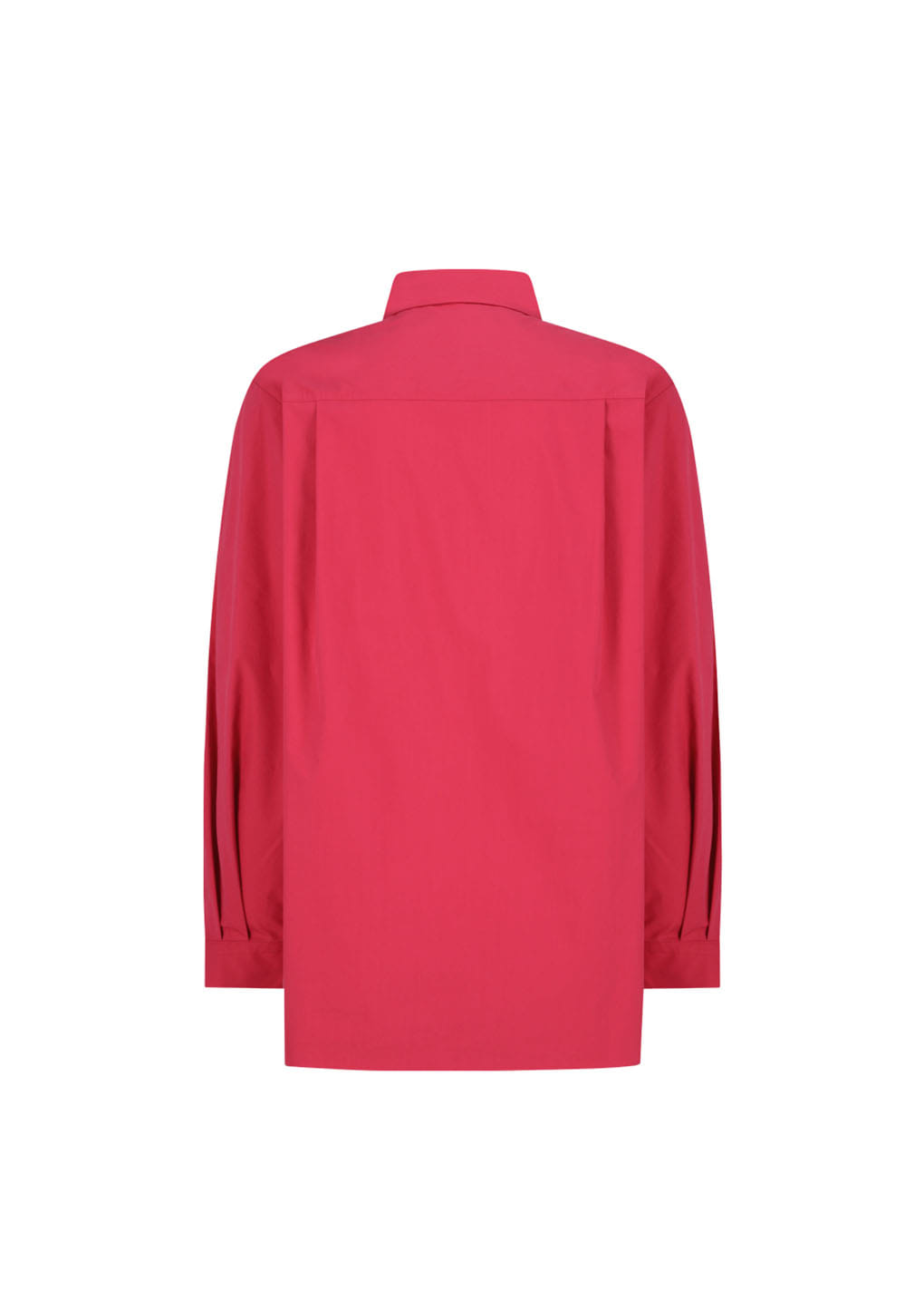 Amomento - Square Pocket Oversized Shirt (Red) product image 7 | TRAB K-Fashion Australia