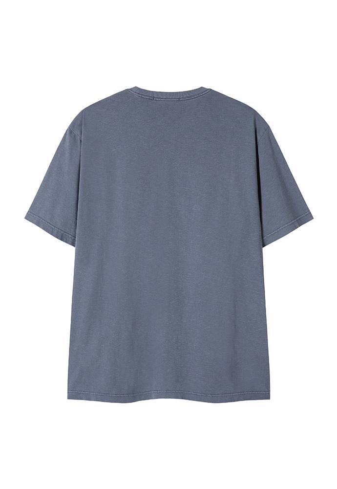 Art if acts - Garment Dyed Slub Pocket T-Shirt (Navy) product image 7 | TRAB K-Fashion Australia