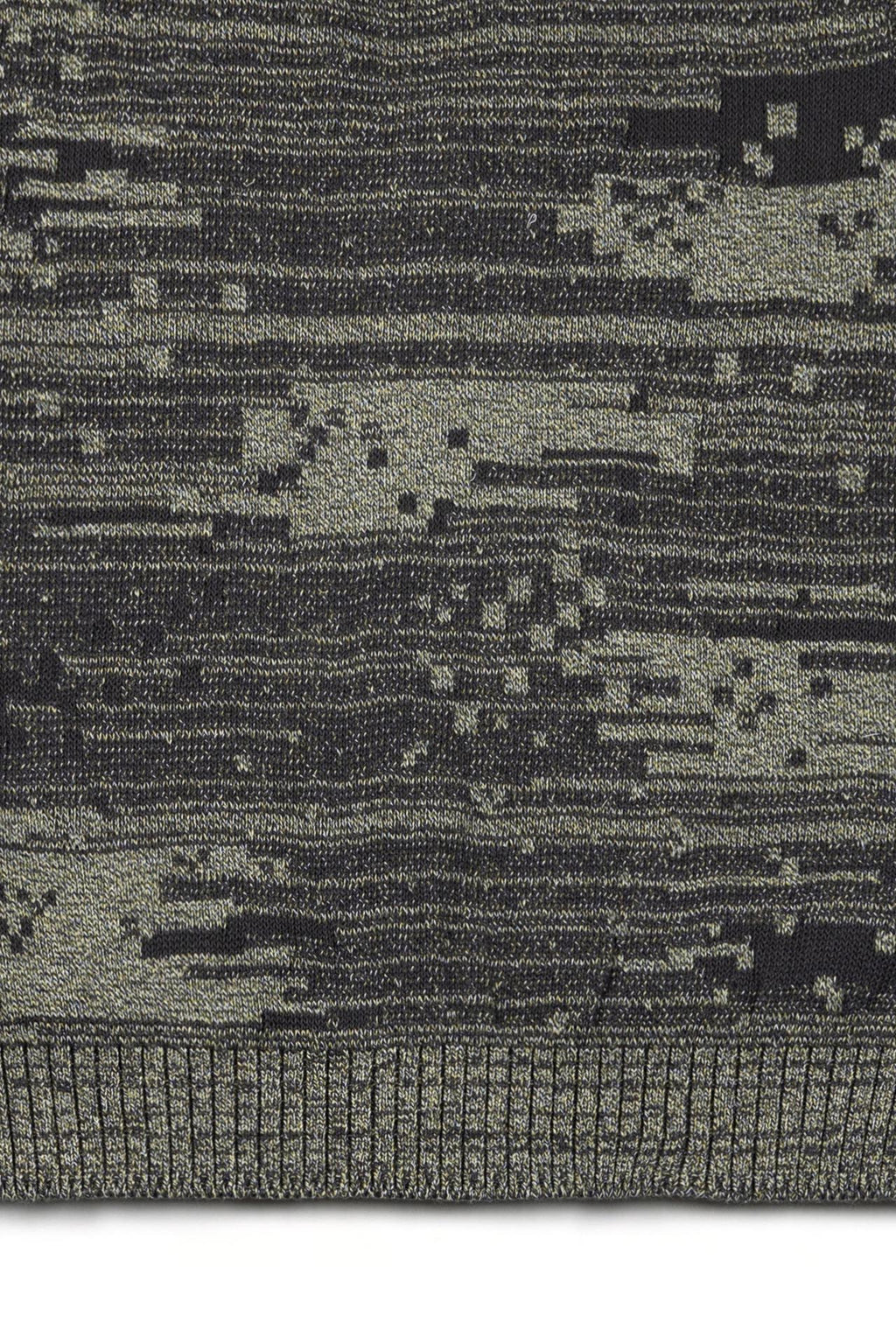 Ioedle - Mosaic Urban Knit Vest Cardigan (Green) product image 8 | TRAB K-Fashion Australia