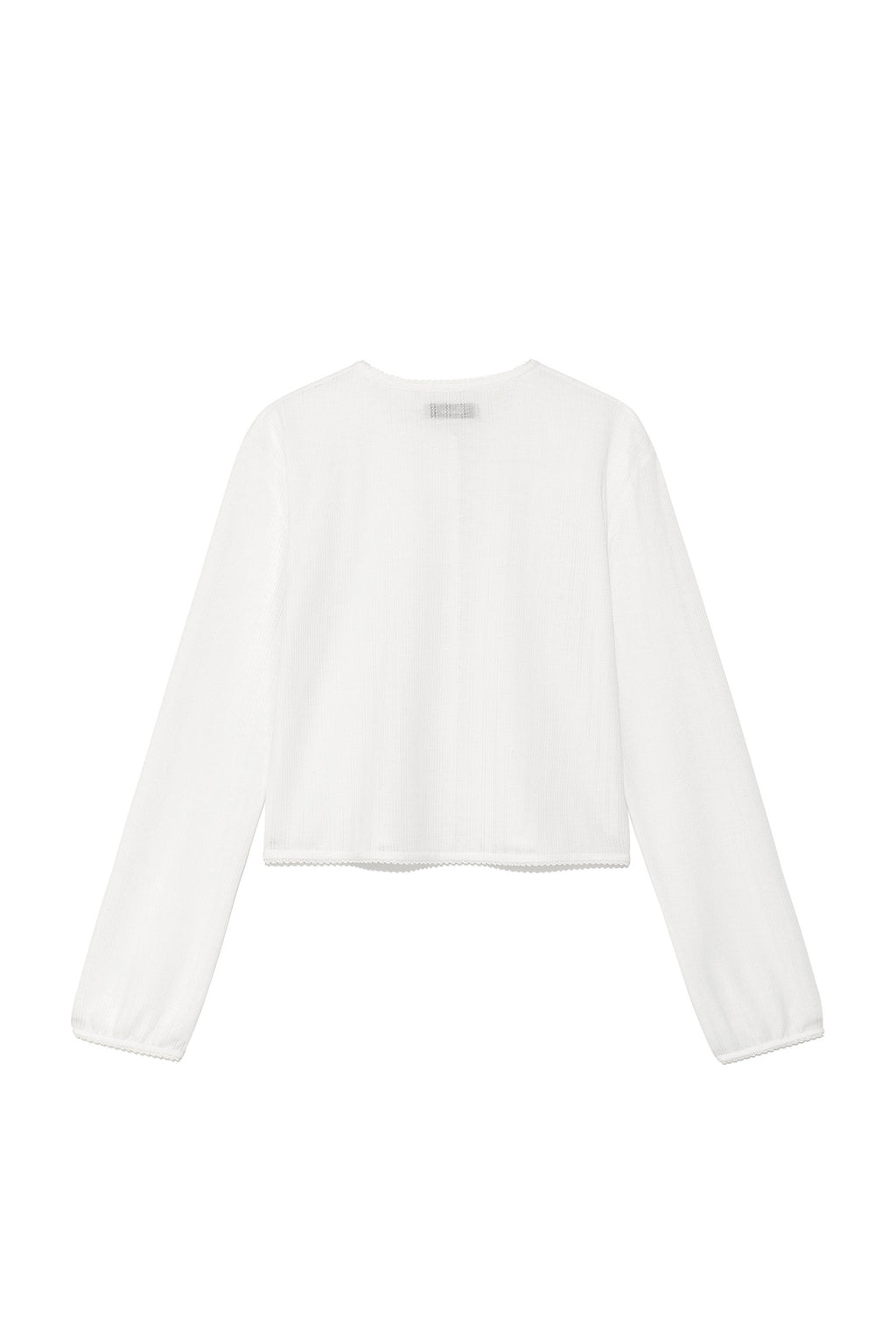 Deinet - [yoon Soap X Deinet] Lace Cardigan (White) product image 2 | TRAB K-Fashion Australia