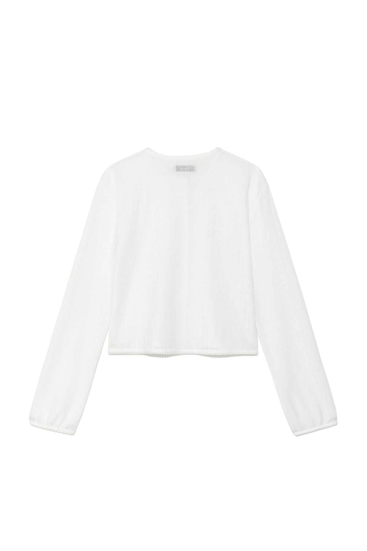 Deinet - [yoon Soap X Deinet] Lace Cardigan (White) product image 2 | TRAB K-Fashion Australia