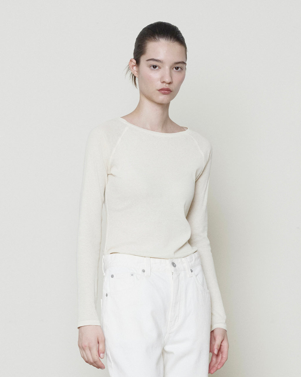 Brownyard - Seer Long Sleeve (Ivory) product image 2 | TRAB K-Fashion Australia