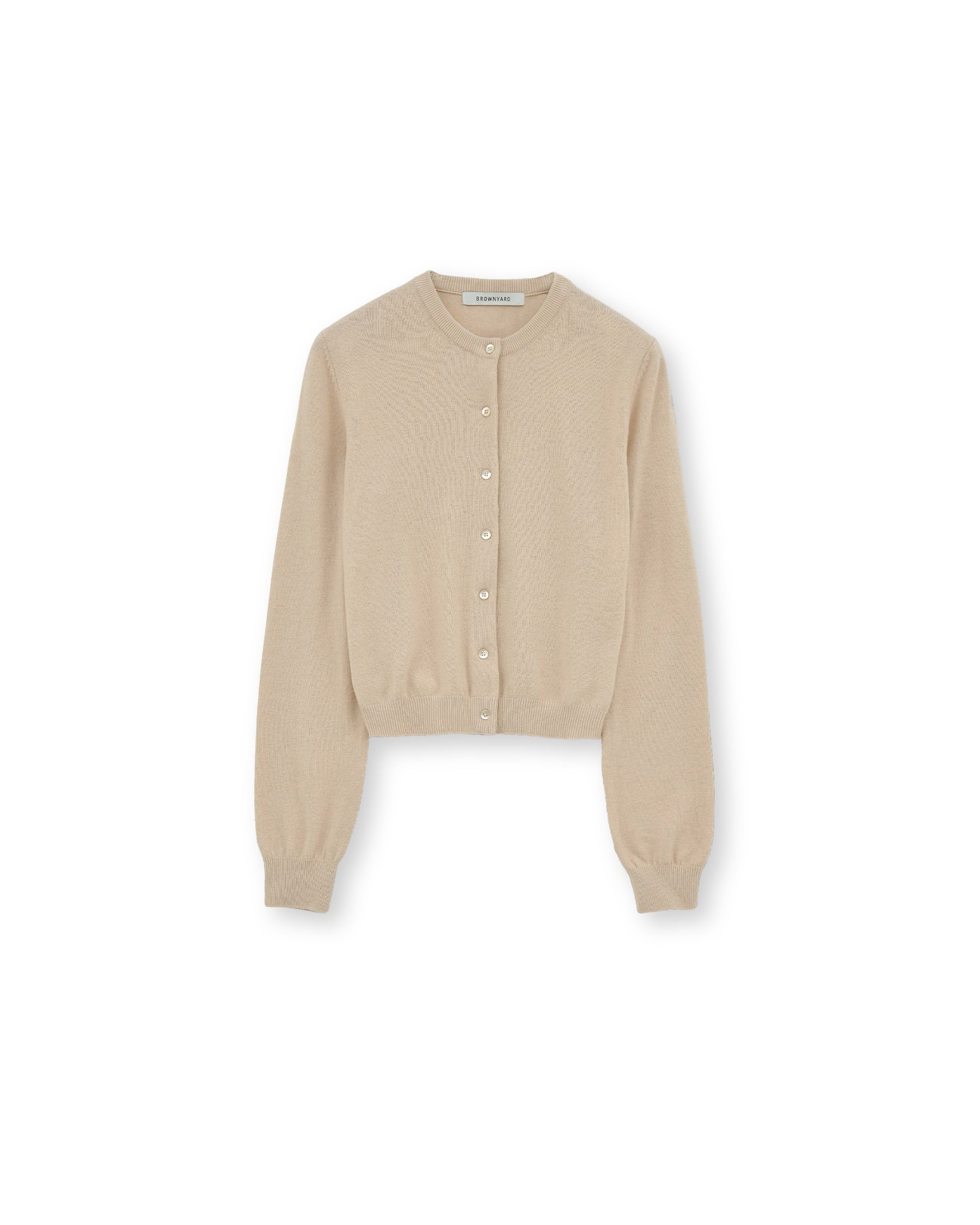 Brownyard - Round Cardigan (Beige) product image 3 | TRAB K-Fashion Australia