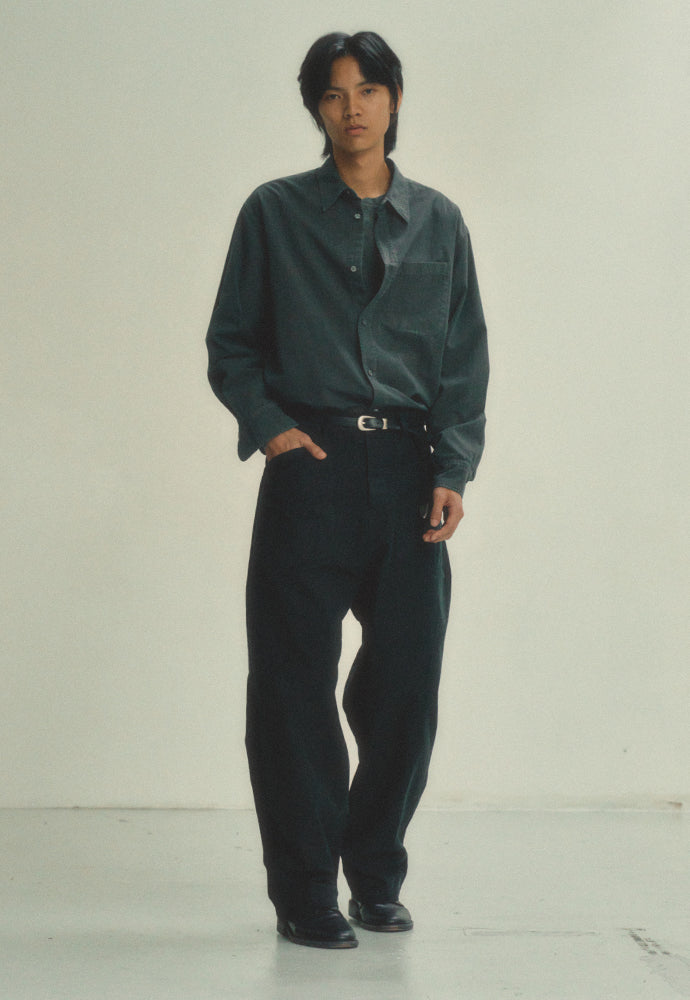 Art if acts - Back Satin M-35 Pants (Vintage Black) product image 4 | TRAB K-Fashion Australia