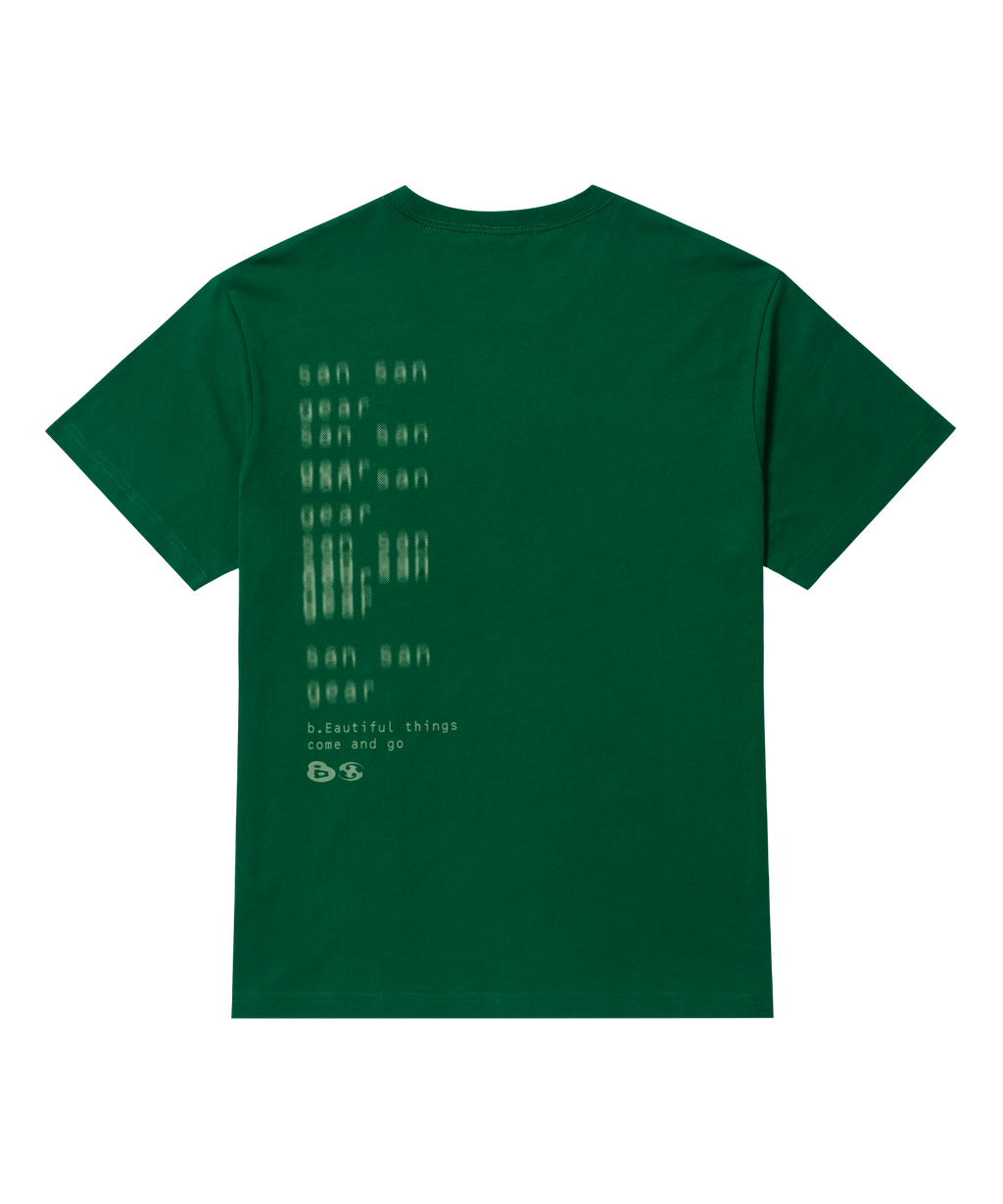 San San Gear - San San X B.E Swirl T-Shirt (Green) product image 3 | TRAB K-Fashion Australia