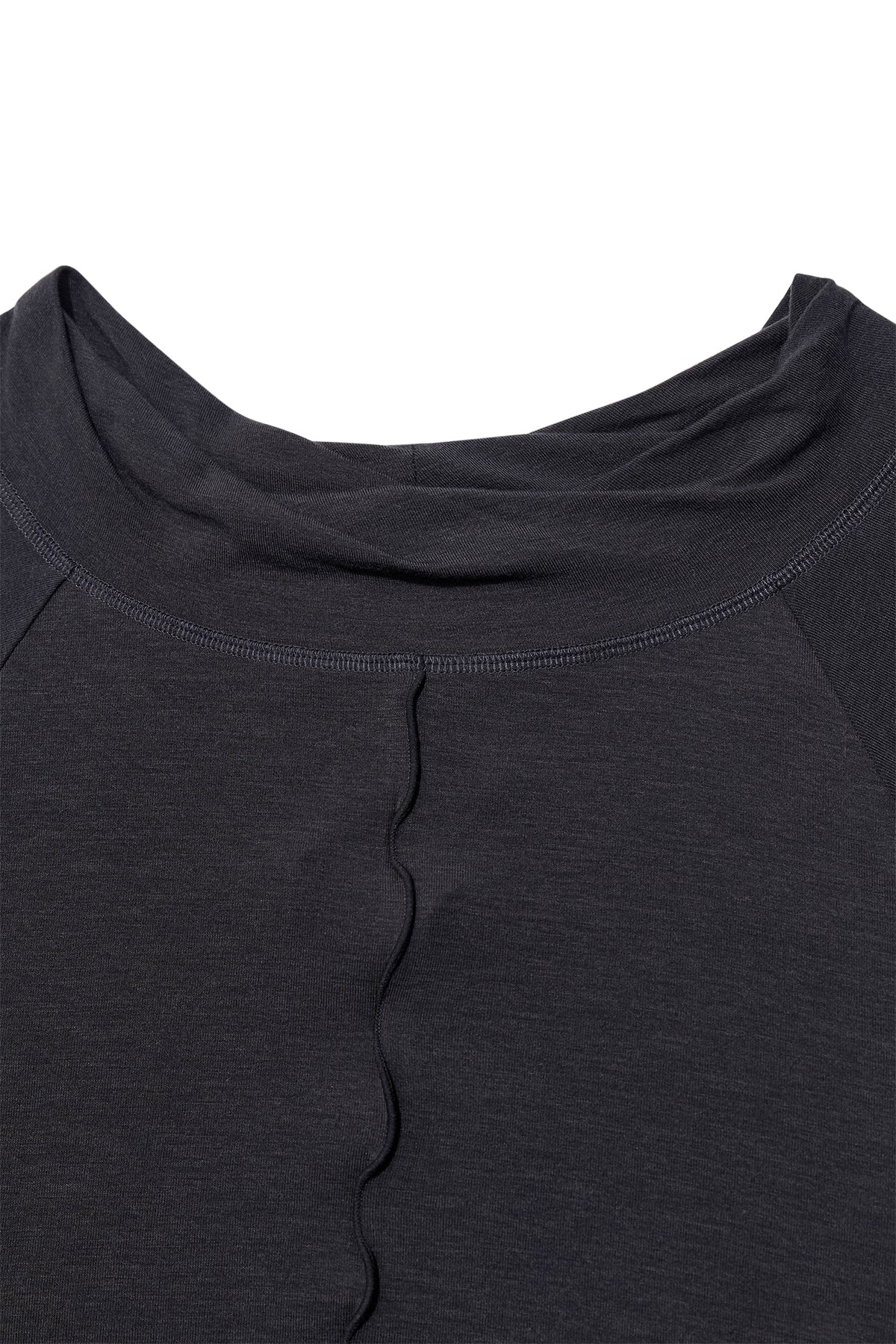 Matin Kim - Wide Neck Raglan Long Sleeve (Charcoal) product image 3 | TRAB K-Fashion Australia