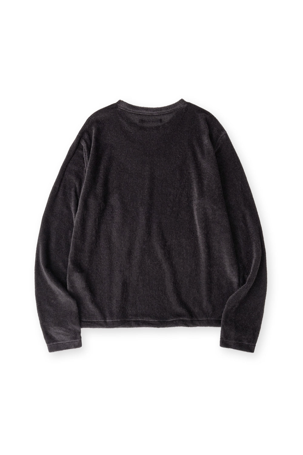 Hatchingroom - Fuzzy Mesh Tee (Charcoal) product image 2 | TRAB K-Fashion Australia