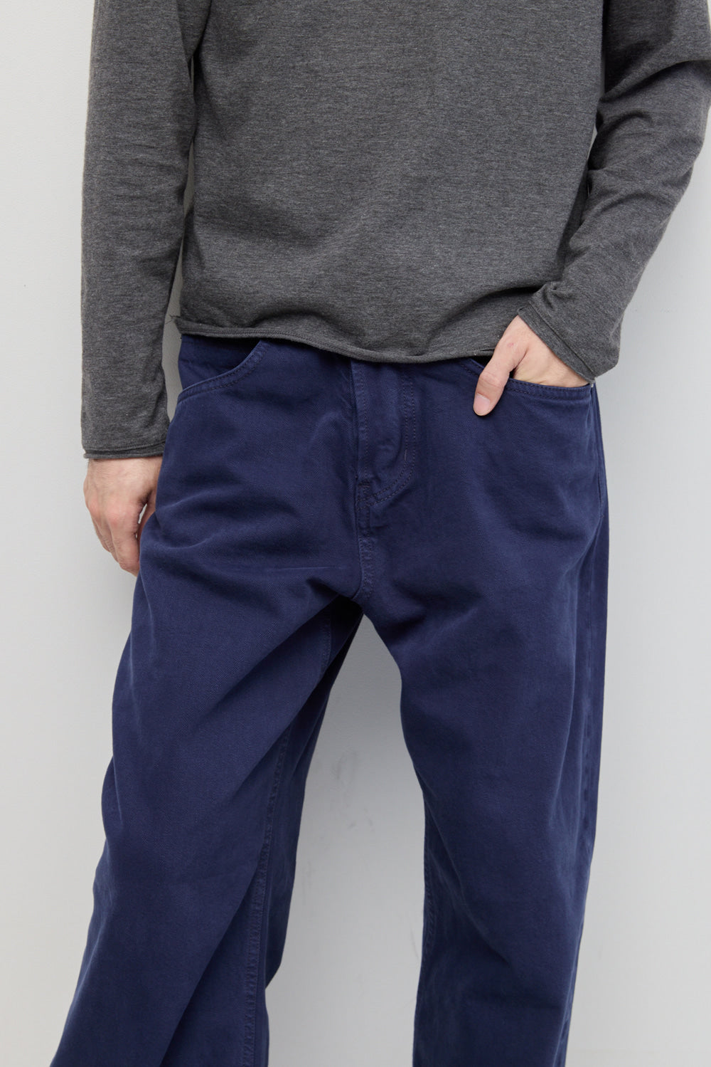 Hatchingroom - Regular Selvedge Jeans Over Dyed French (Blue) product image 19 | TRAB K-Fashion Australia