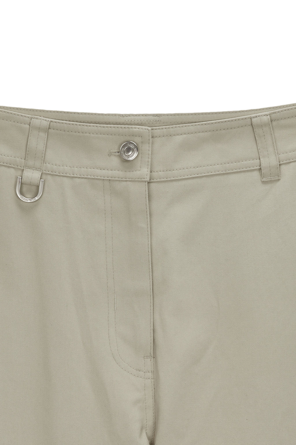 Matin Kim - Zipper Point Boots Cut Pants (Beige) product image 3 | TRAB K-Fashion Australia