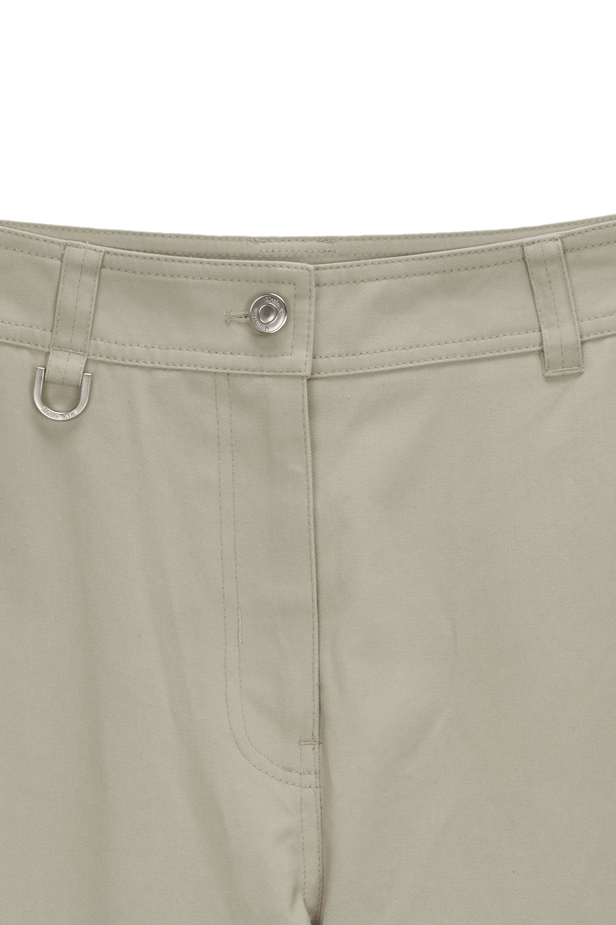 Matin Kim - Zipper Point Boots Cut Pants (Beige) product image 3 | TRAB K-Fashion Australia