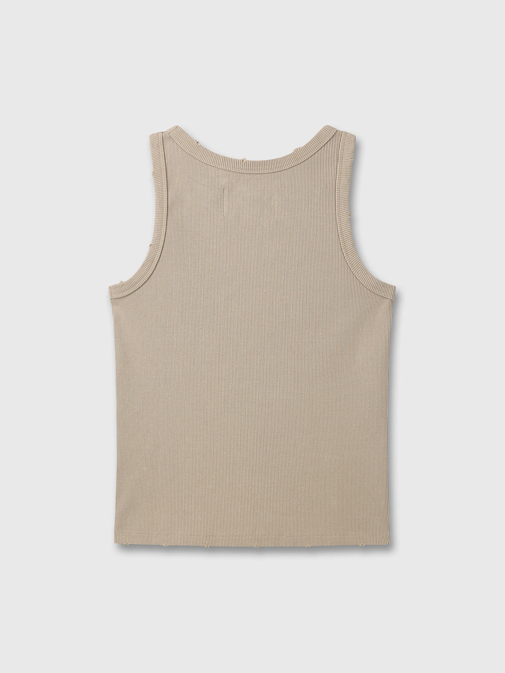 Tonywack - Ribbed Tank Top (Beige) product image 9 | TRAB K-Fashion Australia