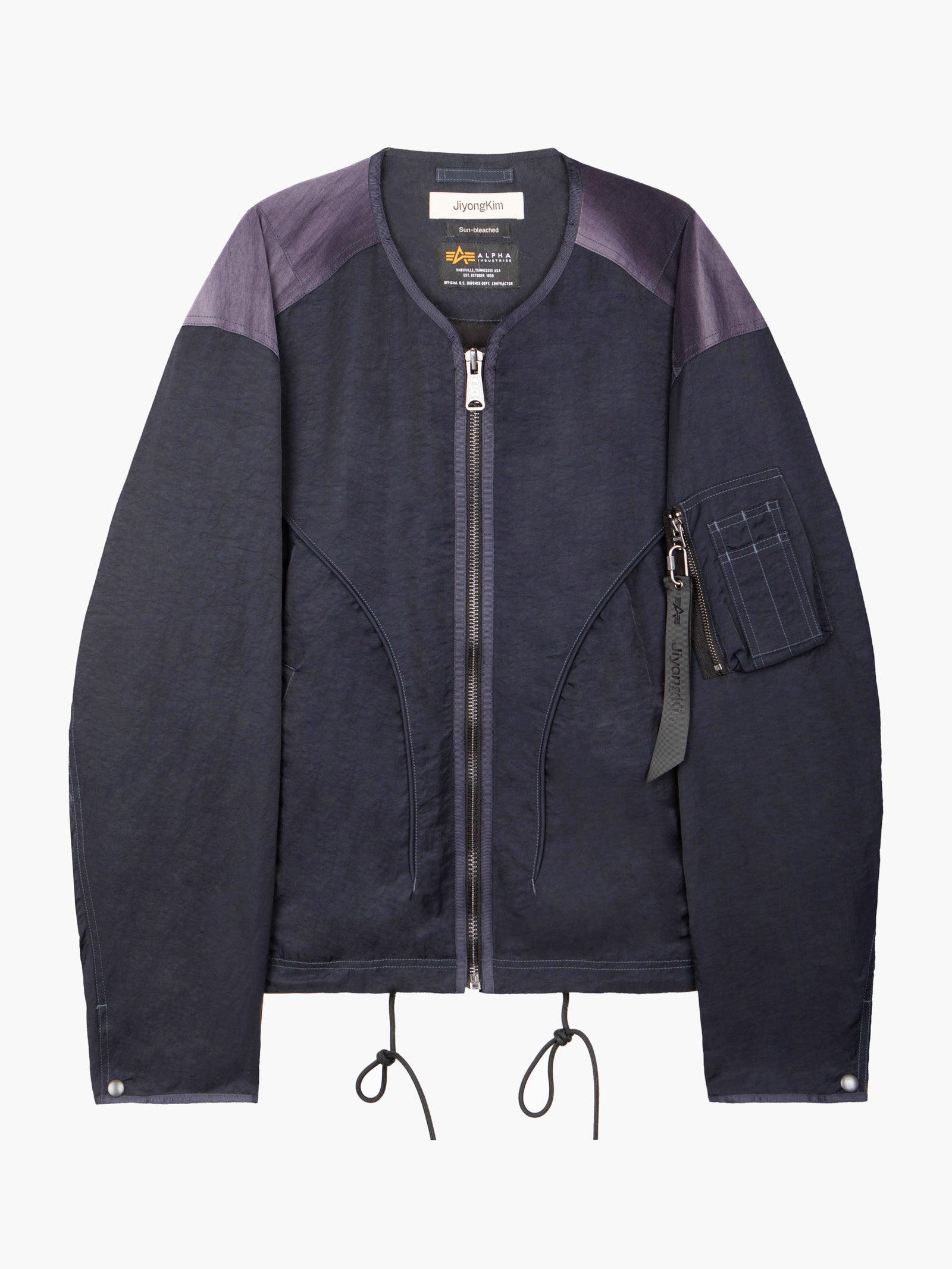 Jiyong Kim - Sun-Bleached Liner Jacket (Navy) product image 10 | TRAB K-Fashion Australia