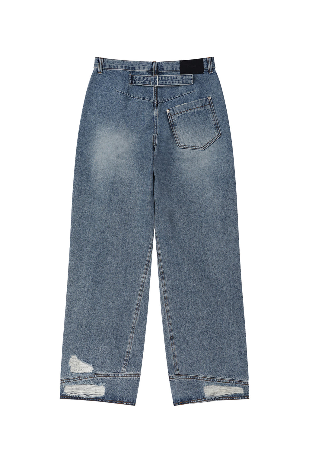 Deinet - Twisted Cinch Back Jeans (Blue) product image 10 | TRAB K-Fashion Australia