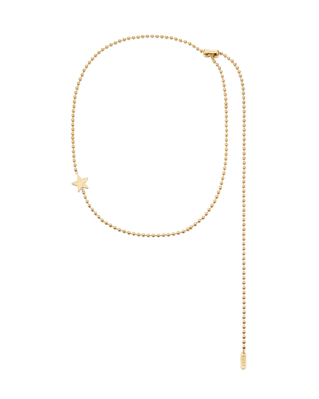 Numbering - Star Ball Chain Necklace #5776 product image 9 | TRAB K-Fashion Australia