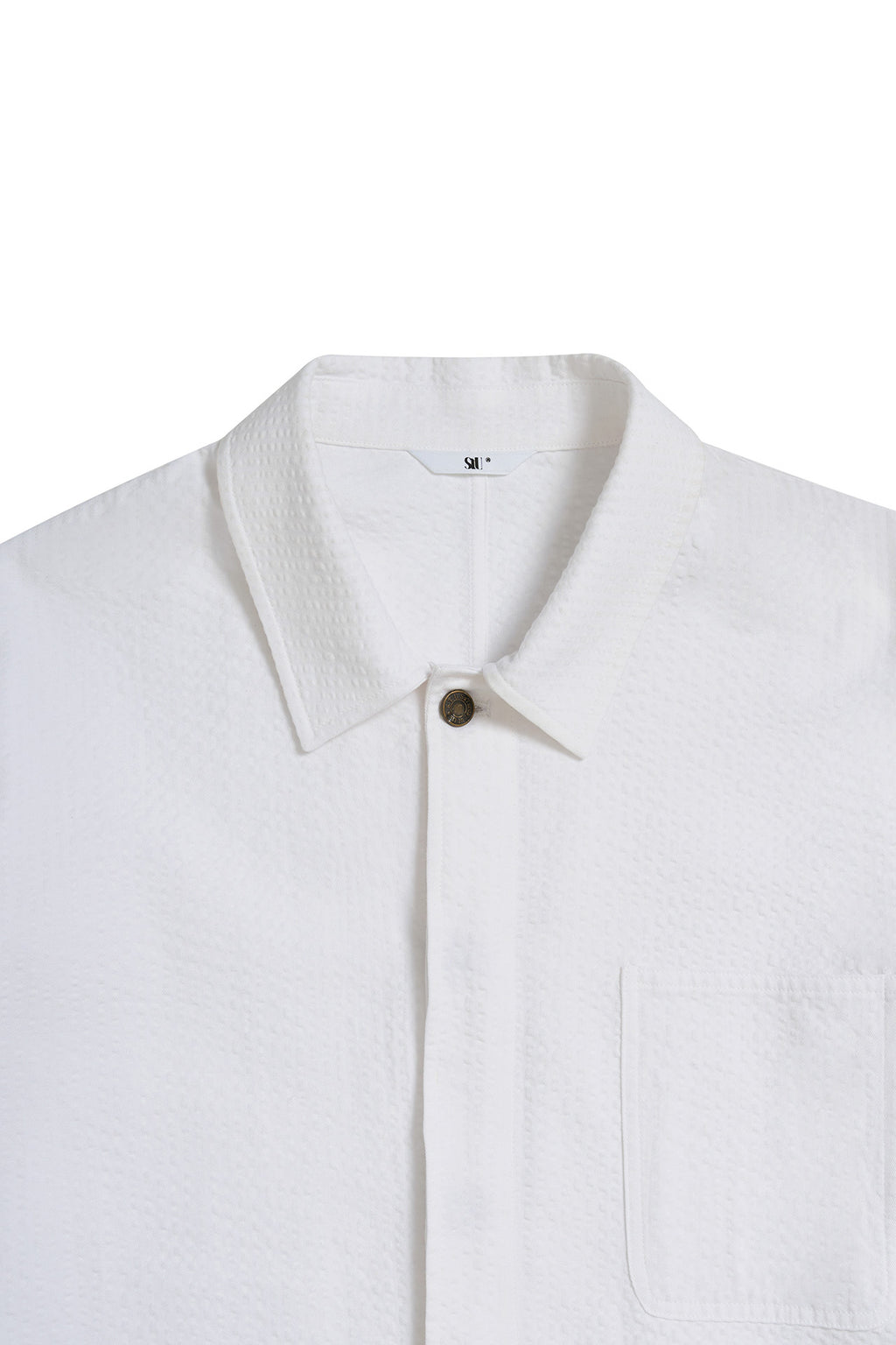 STU - Seersucker Jacket (White) product image 19 | TRAB K-Fashion Australia