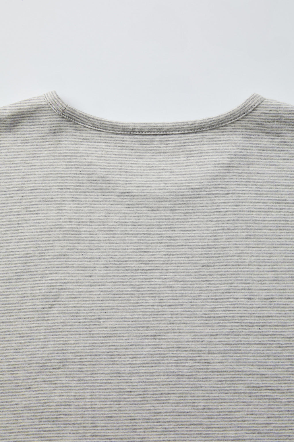 Coor - Stripe Crop T-Shirt (Melange Gray) product image 6 | TRAB K-Fashion Australia