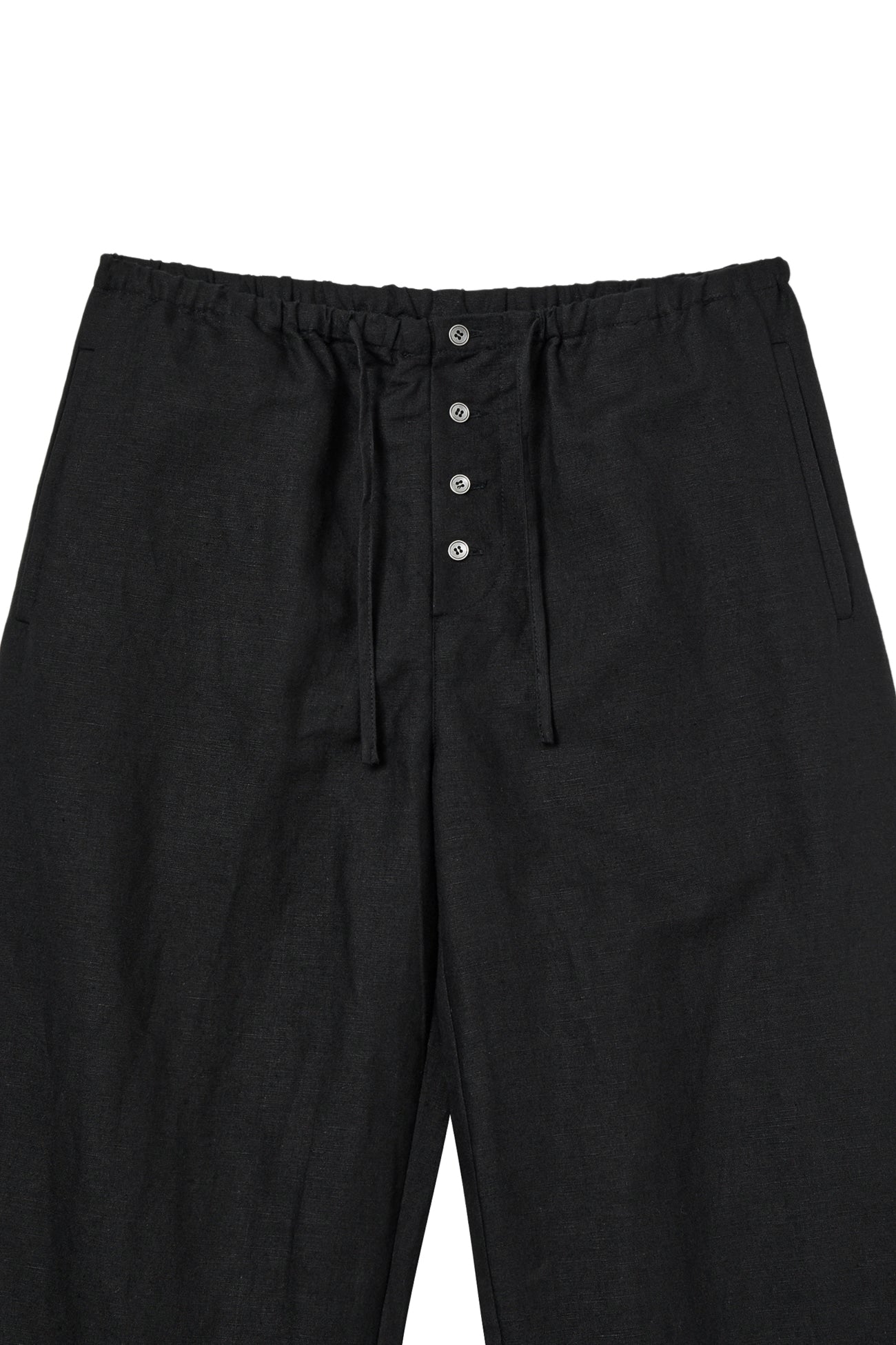 Deinet - Side Button Wide Pants (Black) product image 12 | TRAB K-Fashion Australia