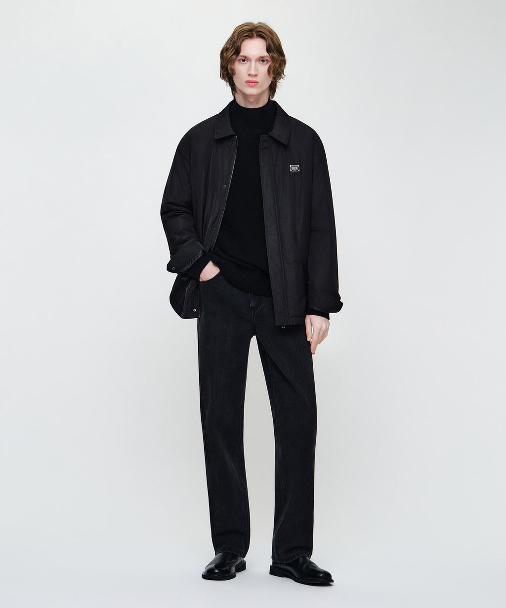 Marithe & Francois Girbaud - Shirts Padded Jacket (Black) product image 4 | TRAB K-Fashion Australia