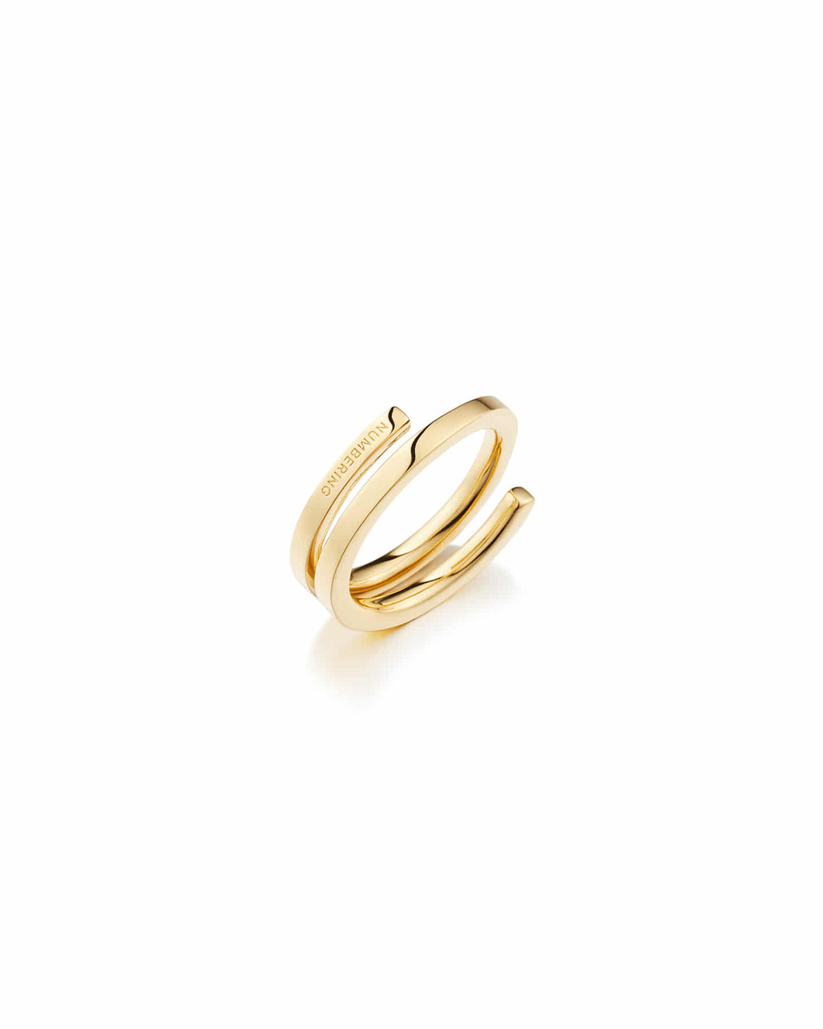 Numbering - Square Coil Ring (1.5 turns) #4600 product image 6 | TRAB K-Fashion Australia