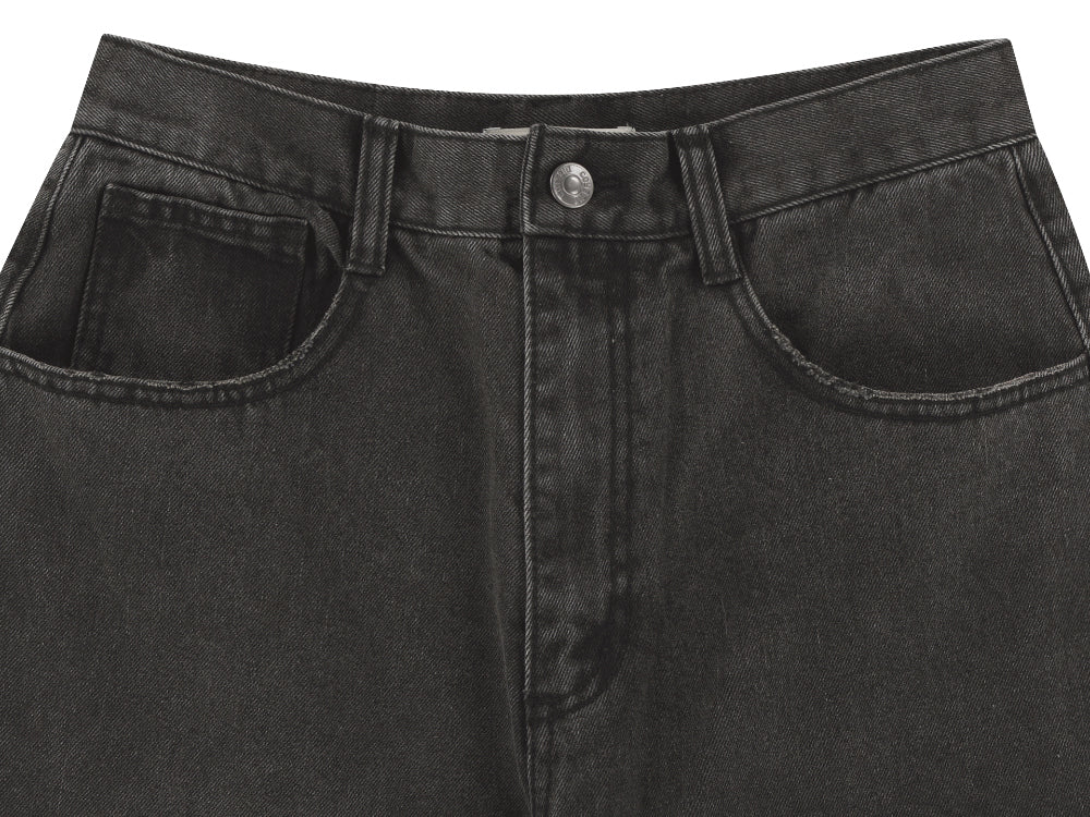 Coyseio - W Stitch Denim Pants (Black) product image 10 | TRAB K-Fashion Australia