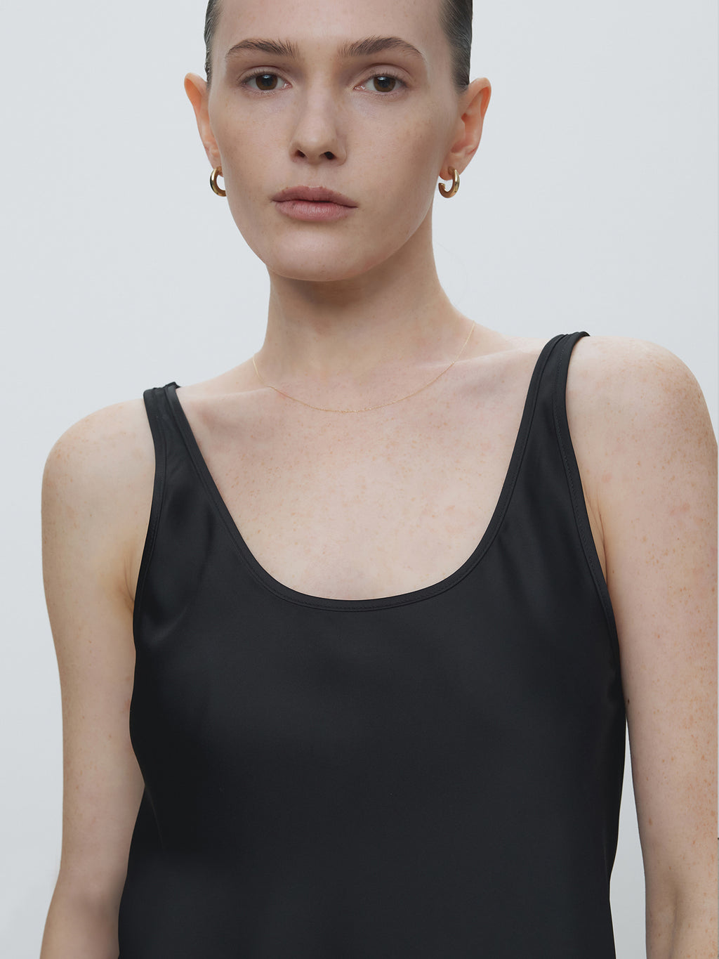 Tonywack - Satin Sleeveless (Black) product image 4 | TRAB K-Fashion Australia
