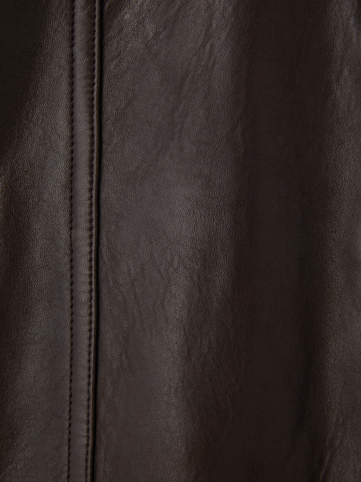 Recto - Oversized Leather Coat (Dark Brown) product image 13 | TRAB K-Fashion Australia
