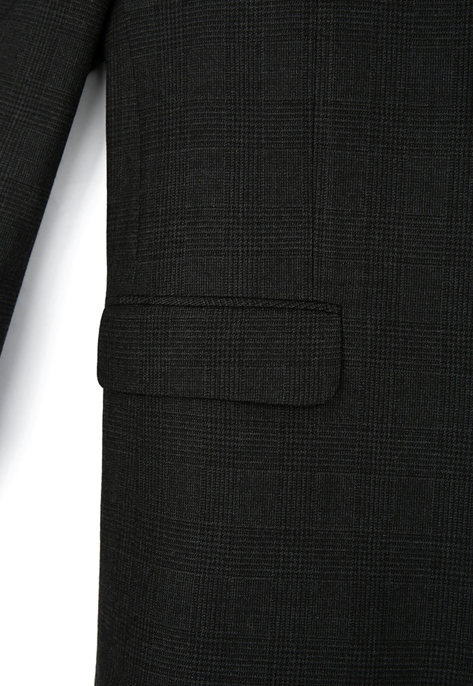 Tonywack - Signature 2-Button Blazer (Charcoal Grey Check) product image 11 | TRAB K-Fashion Australia