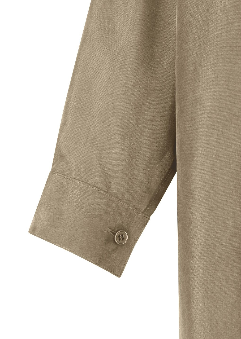 Amomento - Cupro shirt (Khaki) product image 12 | TRAB K-Fashion Australia