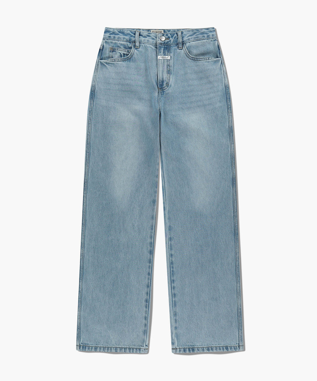 Marithe & Francois Girbaud - High Straight Denim Pants (Light Blue) product image 6 | TRAB K-Fashion Australia
