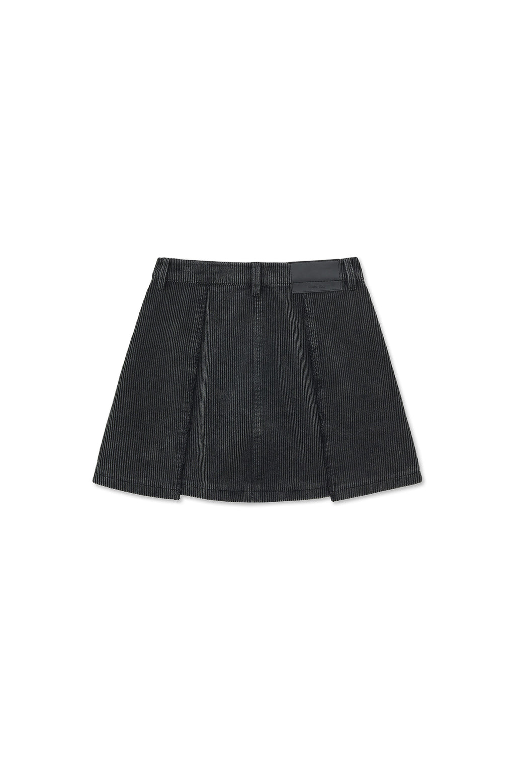 Matin Kim - Washed Corduroy Wrap Skirt (Black) product image 3 | TRAB K-Fashion Australia