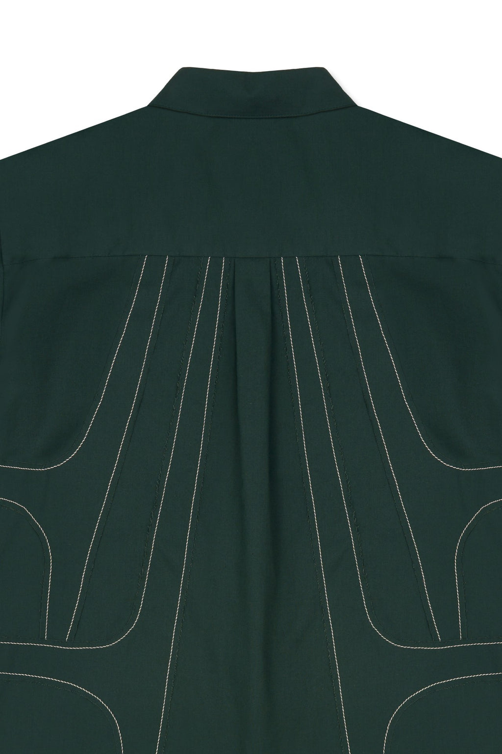 Ioedle - Streamline Short-Sleeve Shirt (Green) product image 1 | TRAB K-Fashion Australia