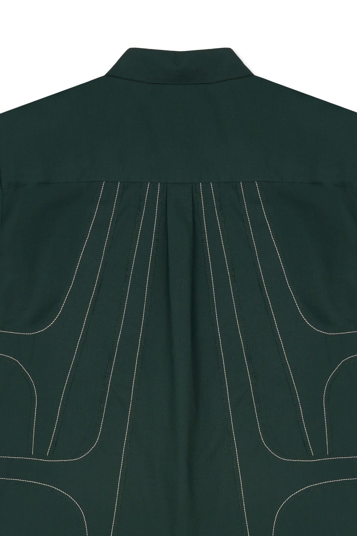Ioedle - Streamline Short-Sleeve Shirt (Green) product image 1 | TRAB K-Fashion Australia