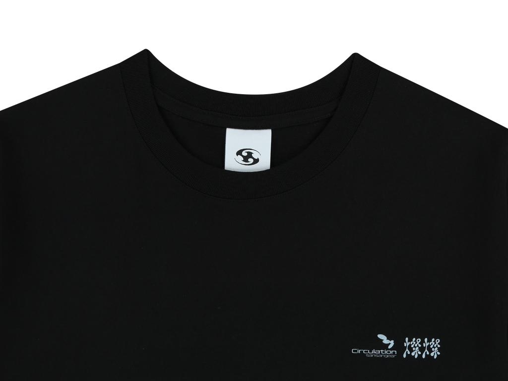 San San Gear - Chan Chan Symbol T-Shirt (Black) product image 5 | TRAB K-Fashion Australia