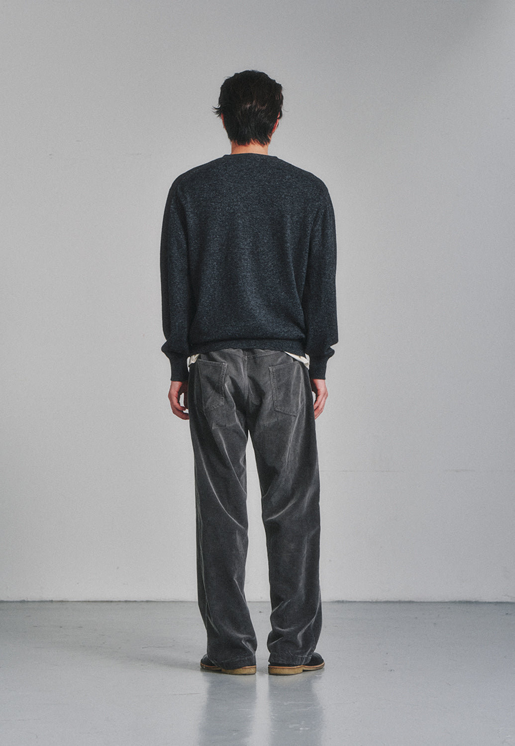 Art if acts - Garment Dyed Corduroy 5P Pants (Charcoal) product image 3 | TRAB K-Fashion Australia