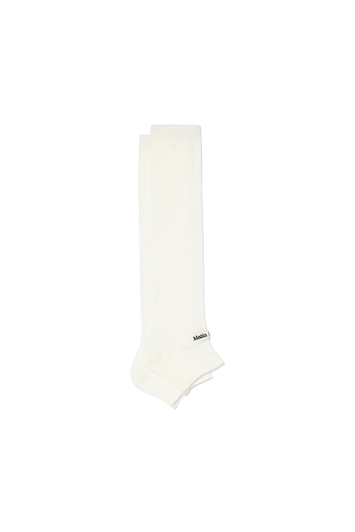 Matin Kim - Soft Warmer Half Knee Socks (White) product image 4 | TRAB K-Fashion Australia