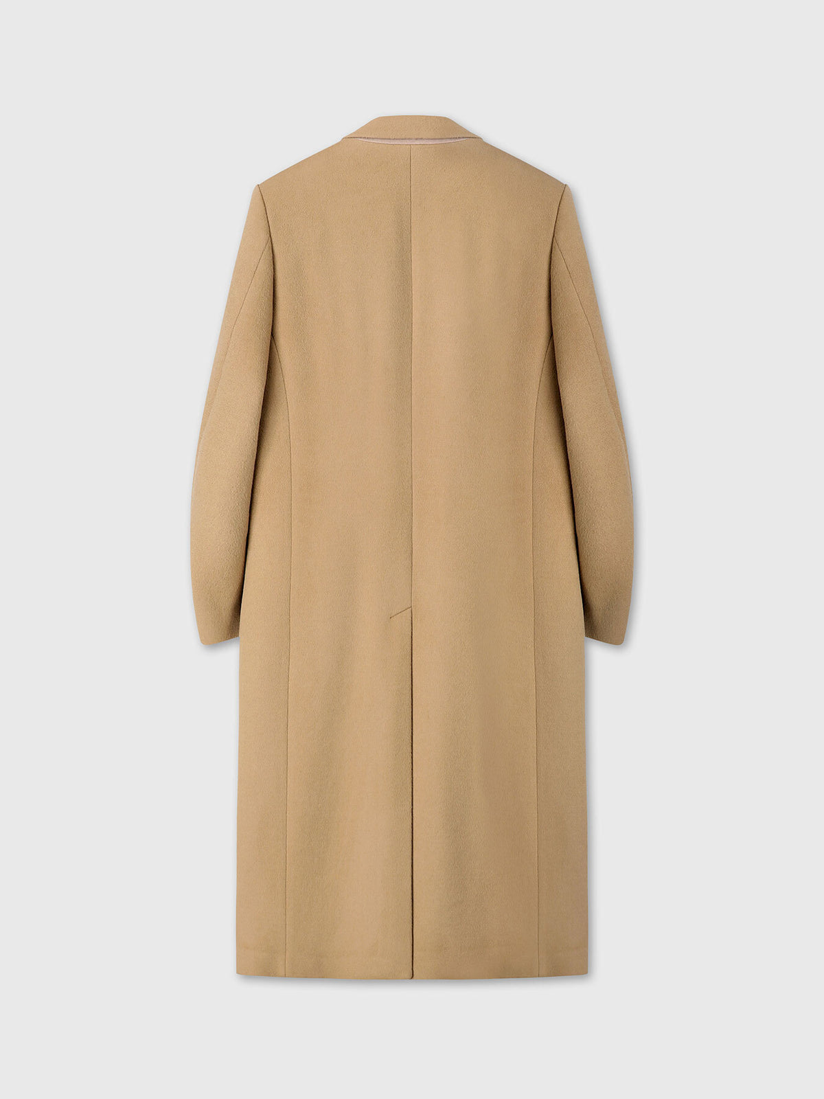 Tonywack - Wool Tailored Double-Breasted Maxi Coat (Camel) product image 12 | TRAB K-Fashion Australia