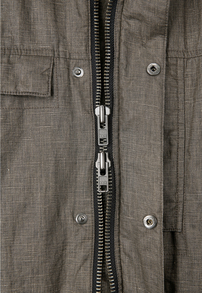 Art if acts - Linen Rain Parka (Wood) product image 12 | TRAB K-Fashion Australia