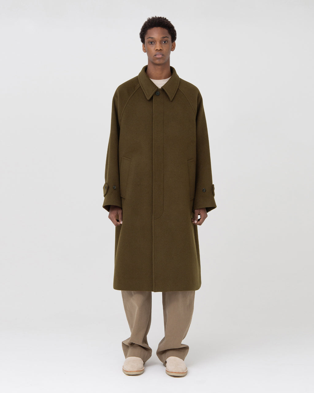 Brownyard - Balmacaan Coat (Mocha) product image 1 | TRAB K-Fashion Australia