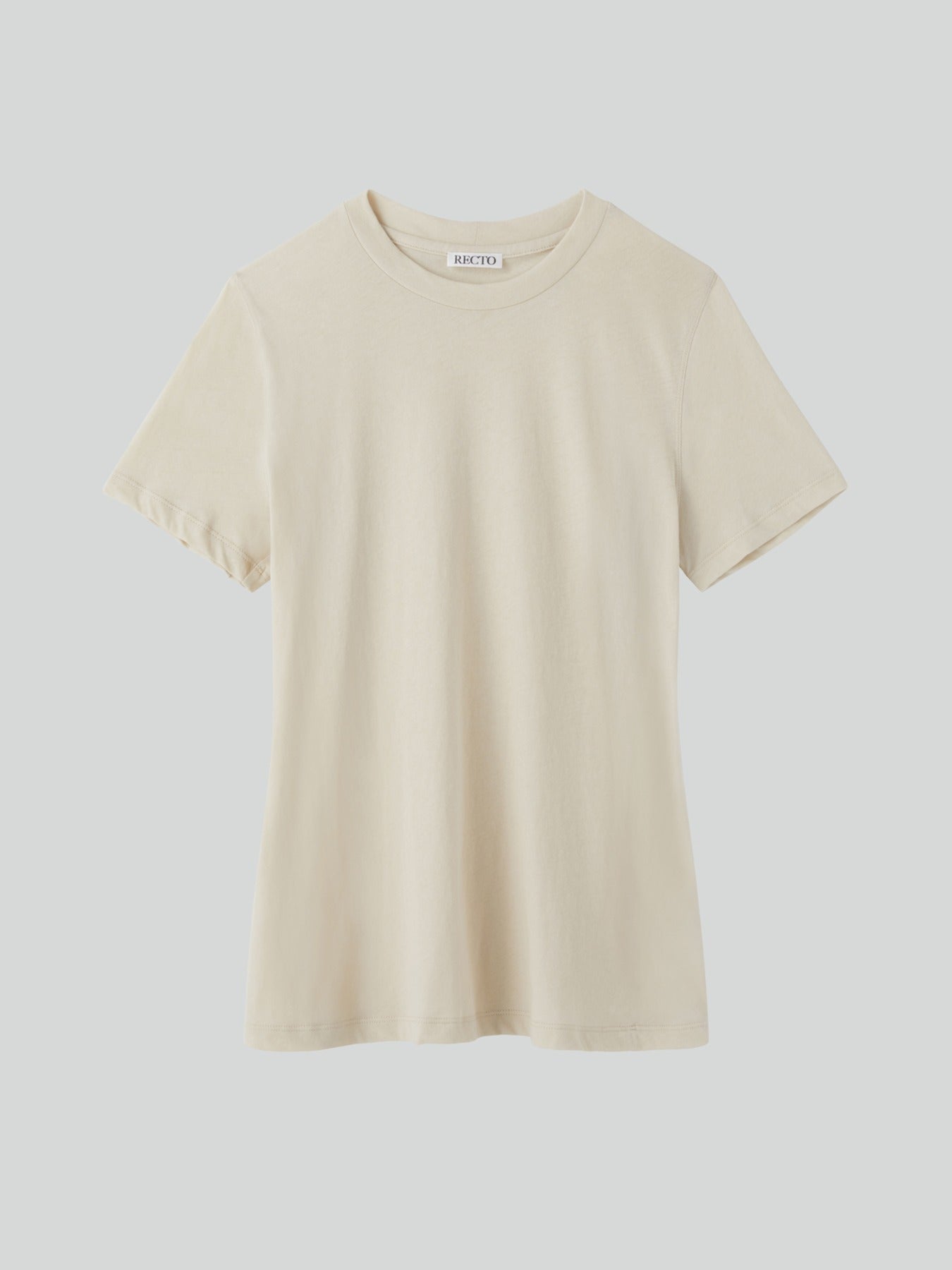 Recto - Long Length Slim Fit Top (Ecru) product image 1 | TRAB K-Fashion Australia