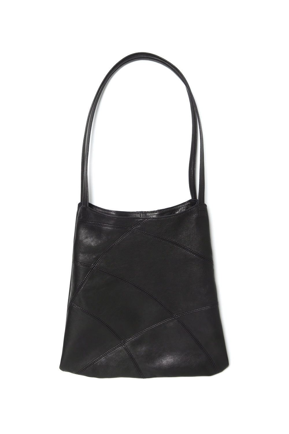 Hatchingroom - Web Tote Lamb Skin (Black) product image 3 | TRAB K-Fashion Australia