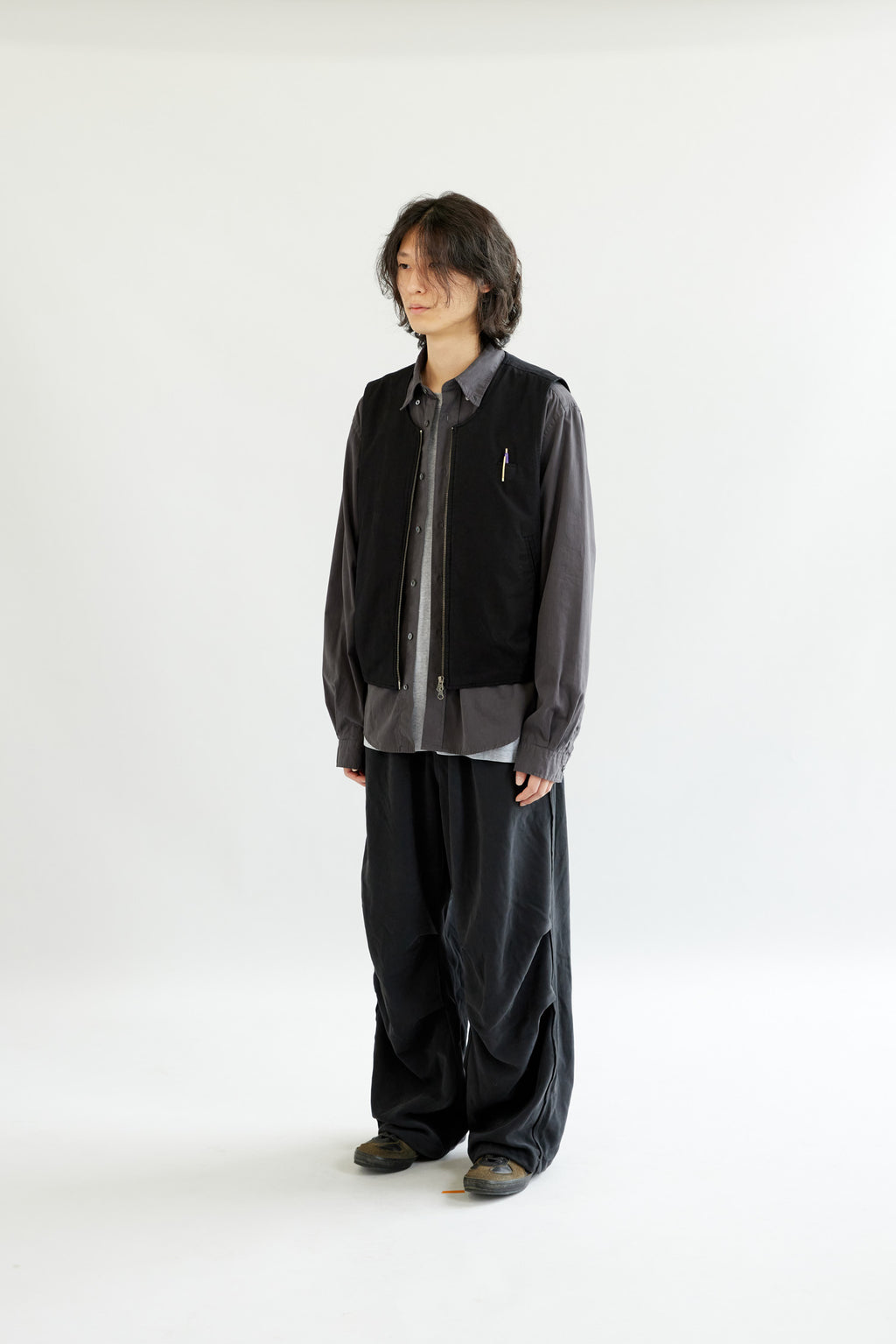 Hatchingroom - Layering Vest (Black) product image 4 | TRAB K-Fashion Australia