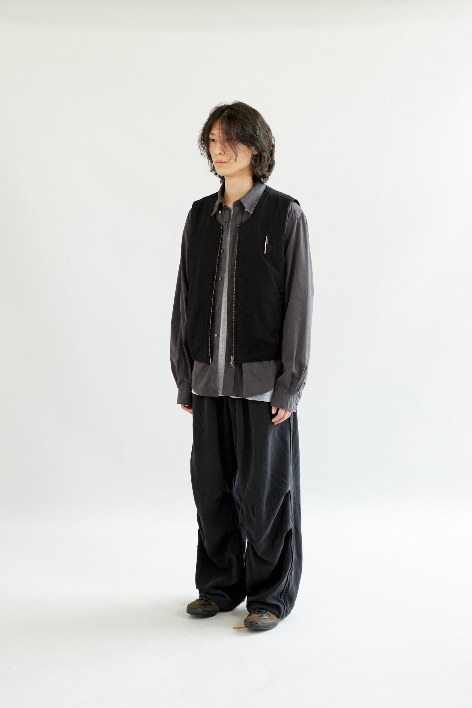 Hatchingroom - Layering Vest (Black) product image 4 | TRAB K-Fashion Australia