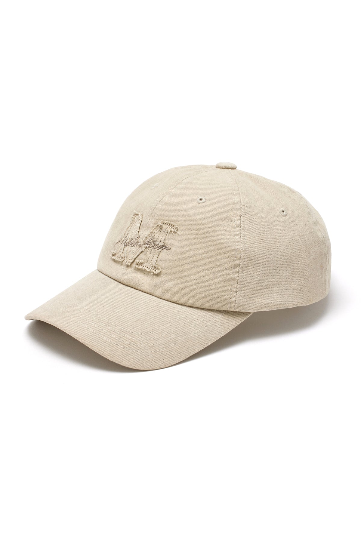 Matin Kim - Matin Cursive Ball Cap (Beige) product image 2 | TRAB K-Fashion Australia