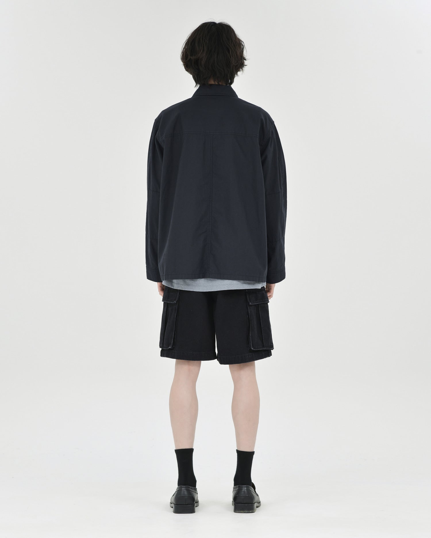 Brownyard - Military Shirt Jacket (Black) product image 2 | TRAB K-Fashion Australia