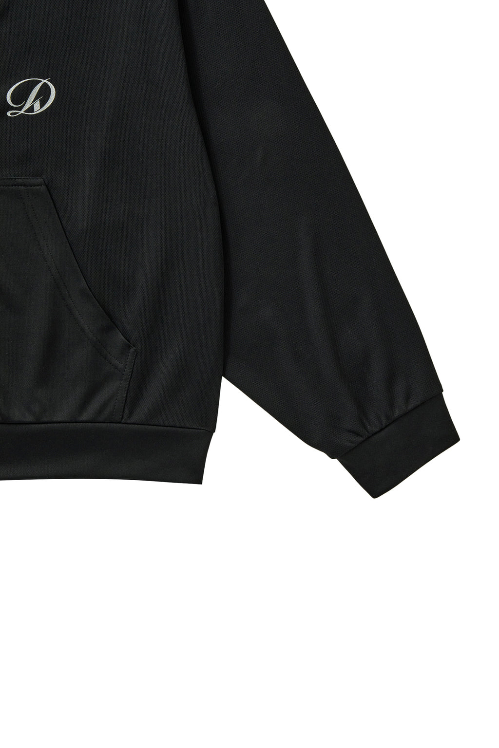 Deinet - Cool Mesh Hooded Zip Up (Black) product image 5 | TRAB K-Fashion Australia