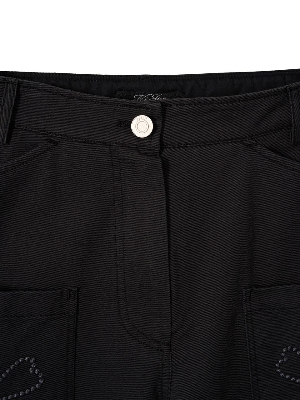 Kijun - Clover Pocket Pants (Black) product image 12 | TRAB K-Fashion Australia