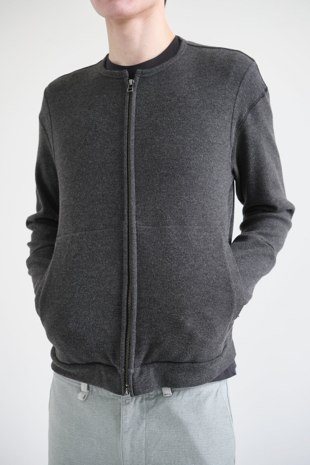 Hatchingroom - Layer Cardigan V2 (Charcoal) product image 5 | TRAB K-Fashion Australia