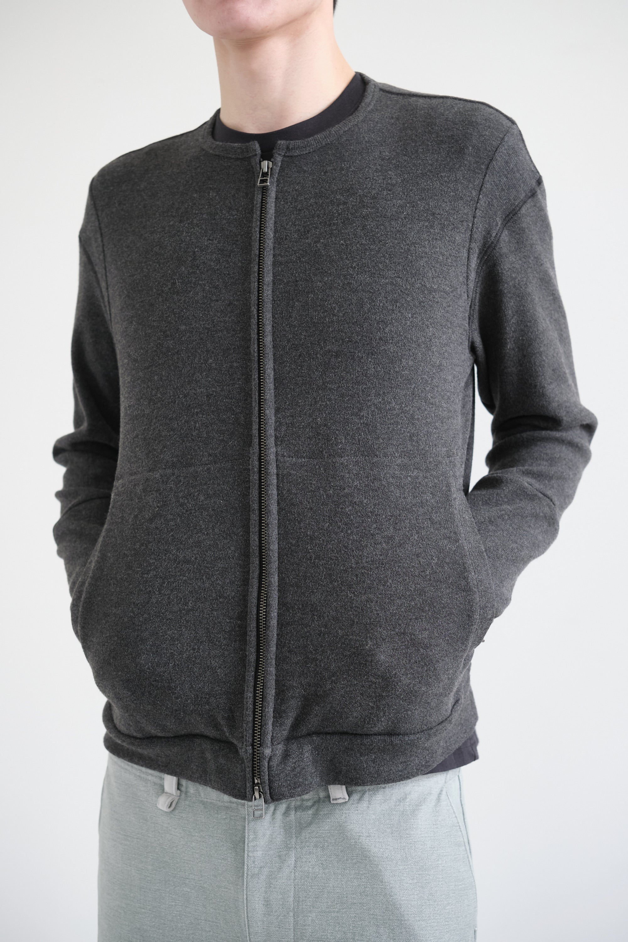 Hatchingroom - Layer Cardigan V2 (Charcoal) product image 5 | TRAB K-Fashion Australia