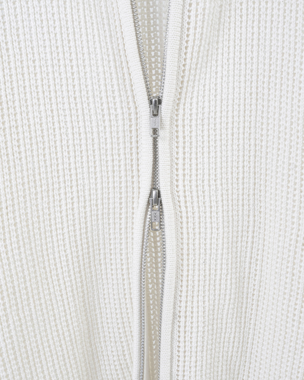 Brownyard - Knit Zip Up (Ivory) product image 4 | TRAB K-Fashion Australia